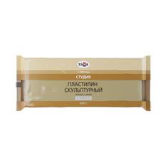 Пластилин скульптурный телесный, мягкий, 1000 г, «Гамма» No Brand