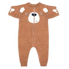 Комбинезон для мальчика Linas baby коричневый р 62