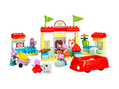 Конструктор LEGO DUPLO Свинка Пеппа: супермаркет, 70 деталей, 10434