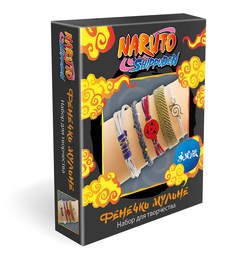 Набор для творчества ORIGAMI Naruto Украшения своими руками Фенечки из мулине Какаши 08210