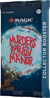 Коллекционный бустер Murders at Karlov Manor (на английском языке) MTG