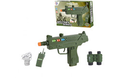 Игровой набор Военный 2299895 со светом и звуком 4 предмета No Brand
