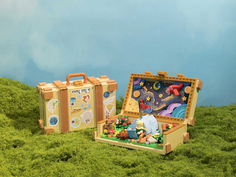 Конструктор Pantasy The Little Prince Чемодан Маленького Принца, 519 деталей, 86311