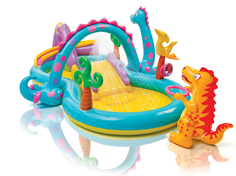 Игровой центр с бассейном Intex 57135 Динопарк горка фонтан 302 х 229 х 112 см