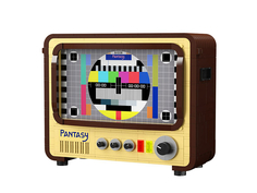 Конструктор Pantasy Retro Винтажный телевизор, 1208 деталей, 61008