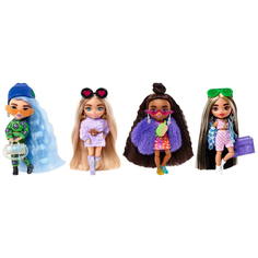 Кукла Mattel Barbie Мини-кукла Экстра в ассортименте HGP62