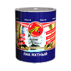 Лак Поли-Р яхтный полуматовый 0,75 л Poli R