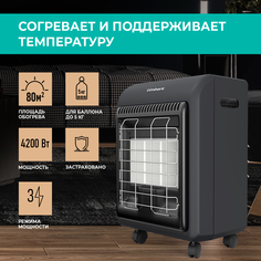 Обогреватель газовый Timberk TGH 4200 SM1, керамический, 4200 Вт