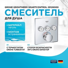 Смеситель для встраиваемой системы Grohe 29126000Gr