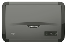 Водонагреватель проточный Ariston AURES PRO 18 EU серый, черный