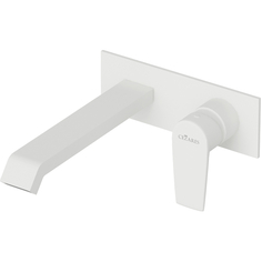 Встраиваемый смеситель для раковины Cezares NAUTIC белый матовый NAUTIC-BLI-BIO