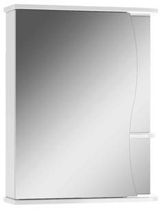 Шкаф-зеркало АЙСБЕРГ Волна 1-55 левый