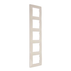 Рамка 5-м Legrand "Etika ", сл. кость 672515