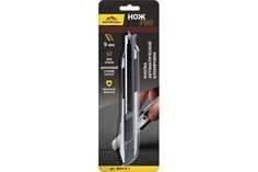 Нож Vertextools profi 9 мм, автоблок, al-корпус, tpr, лезвие sk5 0044-9-1