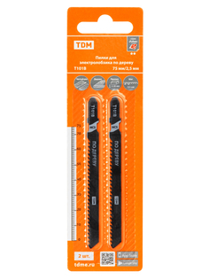 Пилки для электролобзика TDM SQ1089-0202