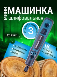 Бытовая перезаряжаемая электрическая мини шлифовальная машинка Cordless Mini Sander No Brand