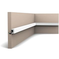 Плинтус потолочный (карниз) для скрытого освещения Orac Decor CX190 Дюрополимер, размеры 2