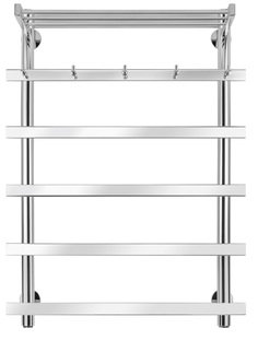 Полотенцесушитель водяной Secado Понтида 1 КСП 80x50x60 хром