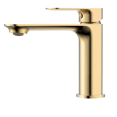 Смеситель для раковины AQUAme Monza AQM6310BG Brushed gold