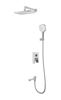 Душевая система скрытого монтажа со смесителем Raglo R30 R30.27 хром