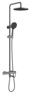 Душевая стойка со смесителем Raglo R20 R20.24.09 оружейная сталь