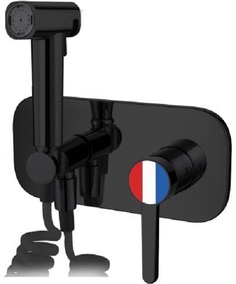 Смеситель A-Five для биде Lotus черный D35 А5-0643