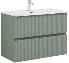 Тумба под раковину Aquanet Джейн 90 мисти грин 313319