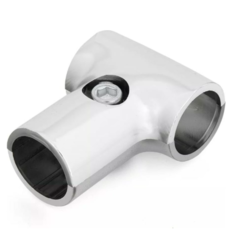 Усиленный соединитель 2-х труб Т-образно Palladium JF-09 CP СТ-00001044