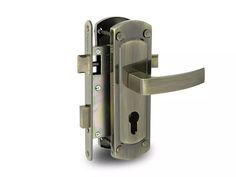 Замок врезной Palladium 460-25, античная бронза