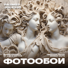 Фотообои 3d флизелиновые 300х280 Фотообойкин Барельеф pes-03-3