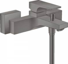Смеситель для ванны Hansgrohe Metropol 32540340, шлифованный чёрный хром