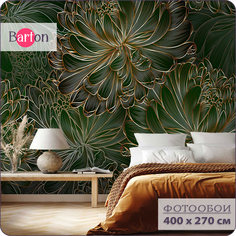 Фотообои флизелиновые 3d Bartonwall Цветы Пионы F00704-Z 400х270 см