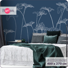 Фотообои флизелиновые 3d Bartonwall Цветы F01604-C 400х270 см
