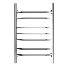 Полотенцесушитель Azario AZ07158 RAVENNA 500x800 водяной 7 перекл. 1"-1/2" полированный