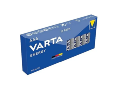 Батарейки VARTA ENERGY AAA / LR03, мизинчиковые, коробка 10 шт