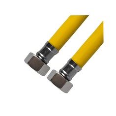 Подводка для газа ПВХ Elka 00505, гайка-гайка 3/4" 4 метра