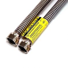 Сильфонная подводка для газа AYVAZ нержавеющая сталь, 1/2" г/г, L=1,0 м