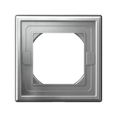 Рамка 1-постовая Systeme Electric ArtGallery IP44, алюминий, GAL440301