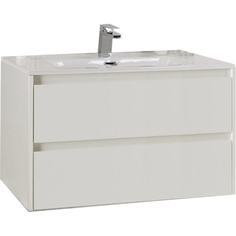 Тумба с раковиной BelBagno Kraft 39-800/390-2C-SO-BO Bianco Opaco