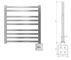 Электрический полотенцесушитель TERMINUS BENETTO Кардинал 540x450