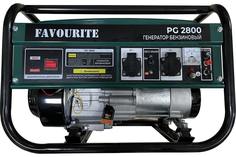 Генератор бензиновый FAVOURITE PG 2800, 2,5/2,8 кВт, 7 л.с., 3000 об/мин, 15 л