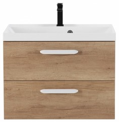Тумба с раковиной BelBagno Aurora 80-8.1107.224192.0270 Rovere Nebrasca Nature