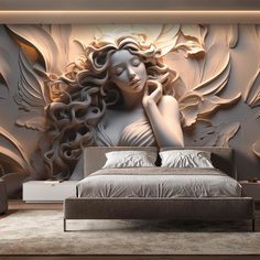 Фотообои флизелиновые встык VEROL "Барельеф" 500х283 см, 290-ФФО-05882