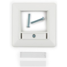 рамка для розетки 80x80 Gembird NCA-FWP-A