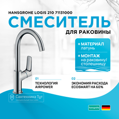 Смеситель Hansgrohe Logis 71131000 для раковины