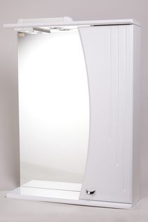 Зеркало-шкаф BESTEX Восход, 55x17x72, с подсветкой, правый, навесной, белый
