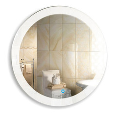 Зеркало MIXLINE Премьер Перла, с подсветкой, 770х770 мм [530908]