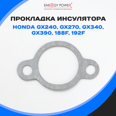 Прокладка Energy Power T05385-EP/10-140K, черная, 10x140 мм, керамическая