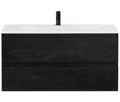 Тумба с раковиной Cezares Molveno 100-CEZ1000/500-LV-MR Nero