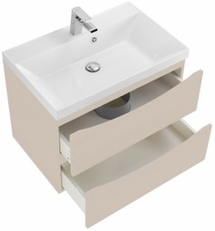 Тумба с раковиной BelBagno Marino 70-BB700/450-LV-MR-AST Crema Opaco